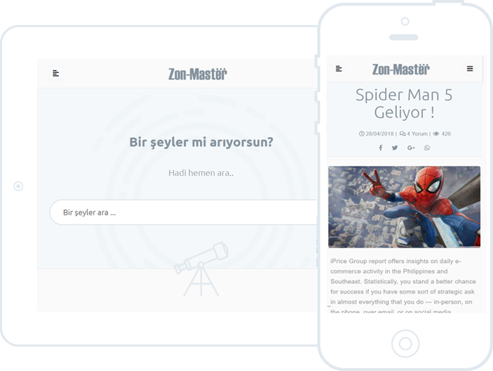 wordpress zonmaster teması